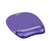 FELLOWES Podkladka żelowa CRYSTAL fioletowa 91441 - 1337121 - zdjęcie 1